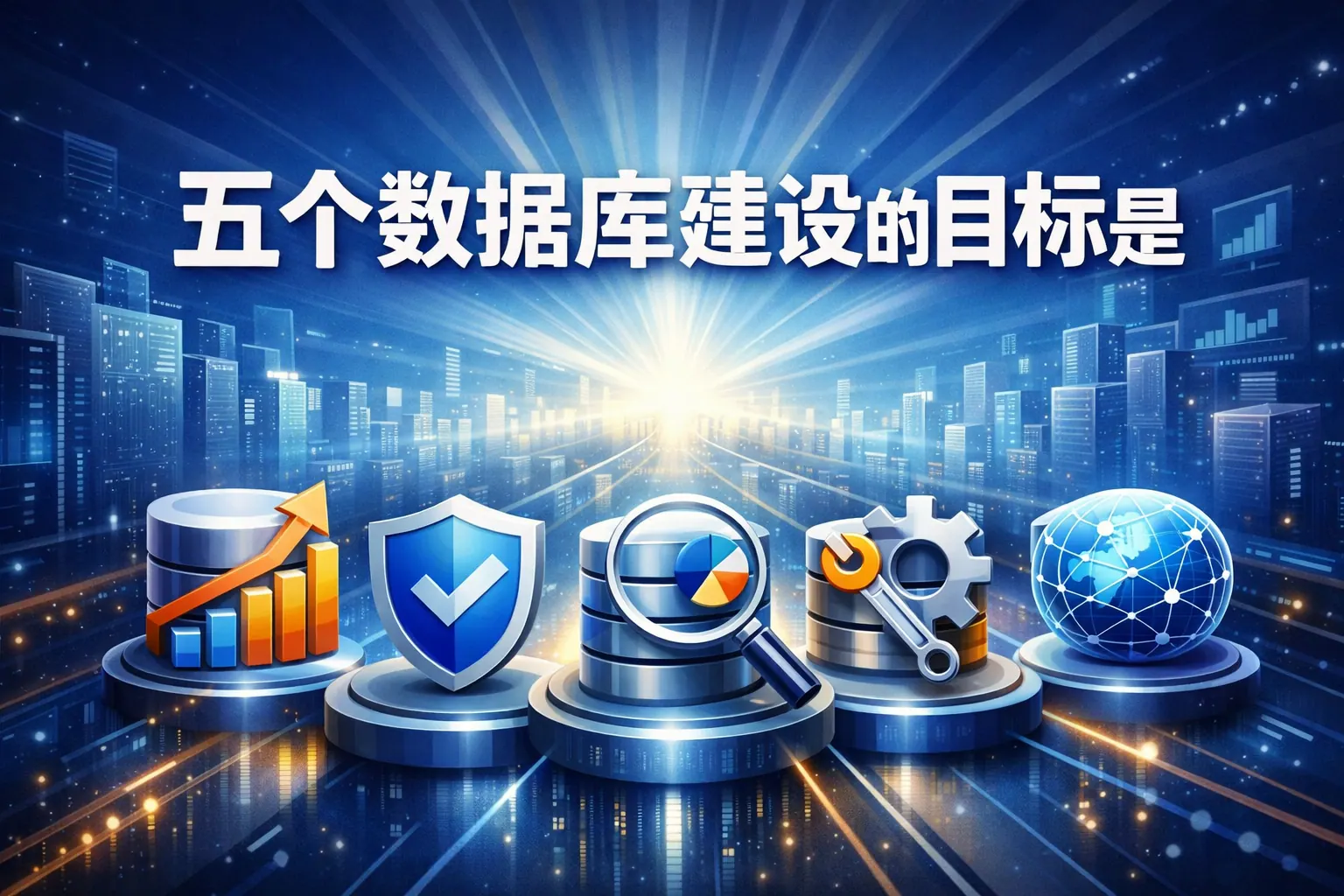 五个数据库建设的目标是