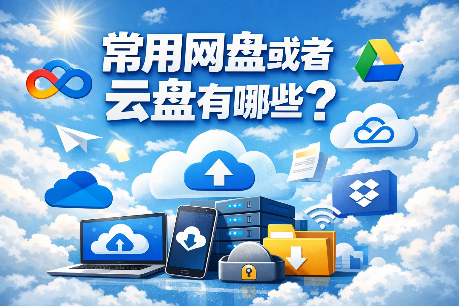 常用网盘或者云盘有哪些
