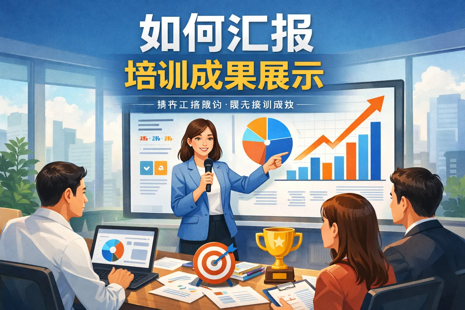 如何汇报培训成果展示