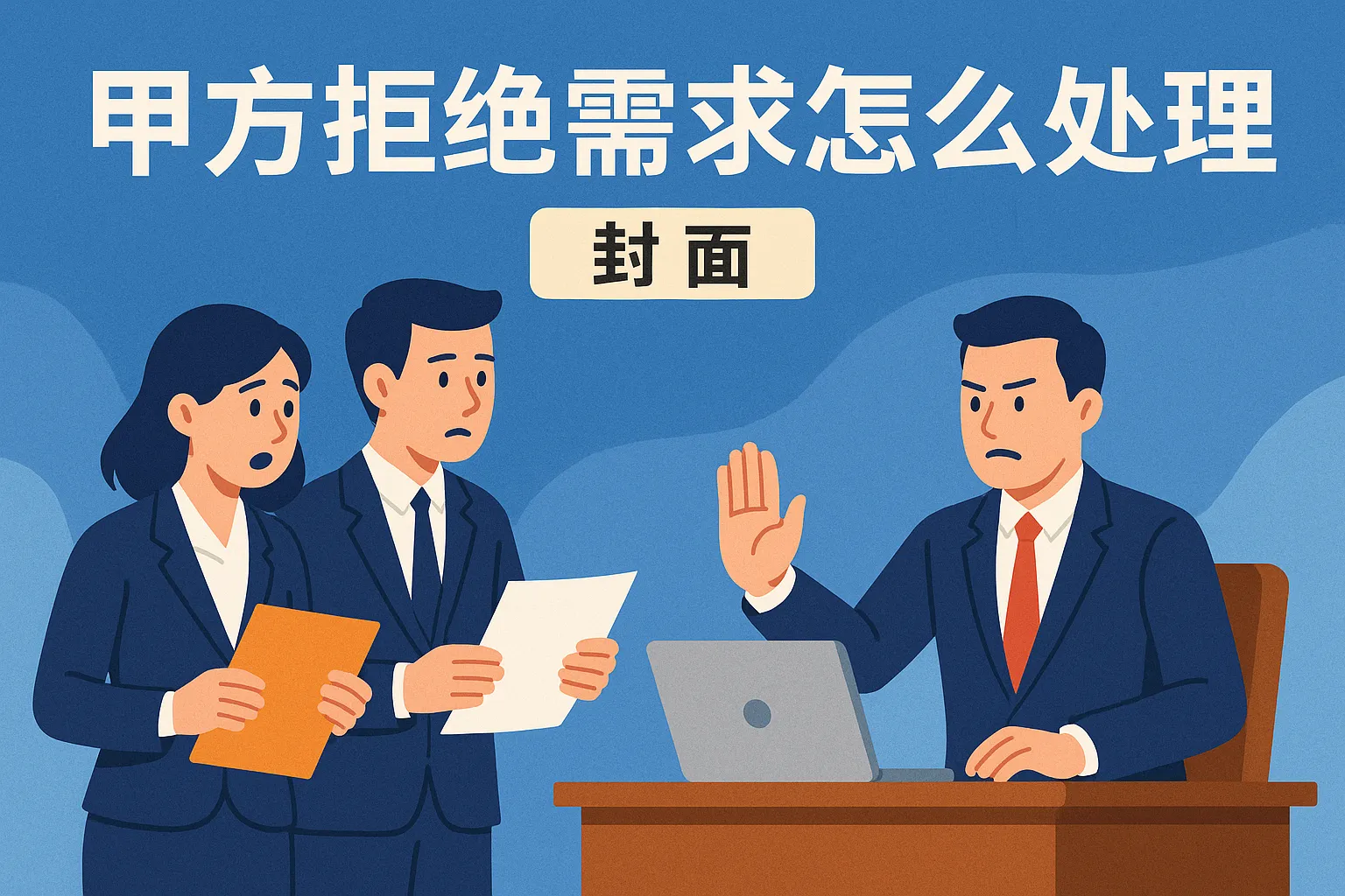 甲方拒绝需求怎么处理好