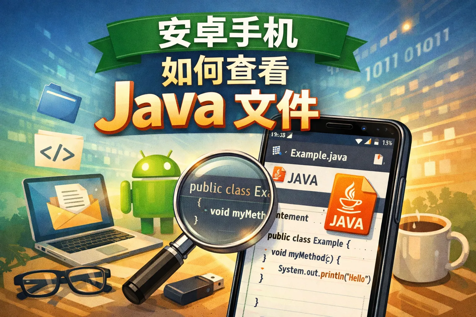 安卓手机如何查看java文件