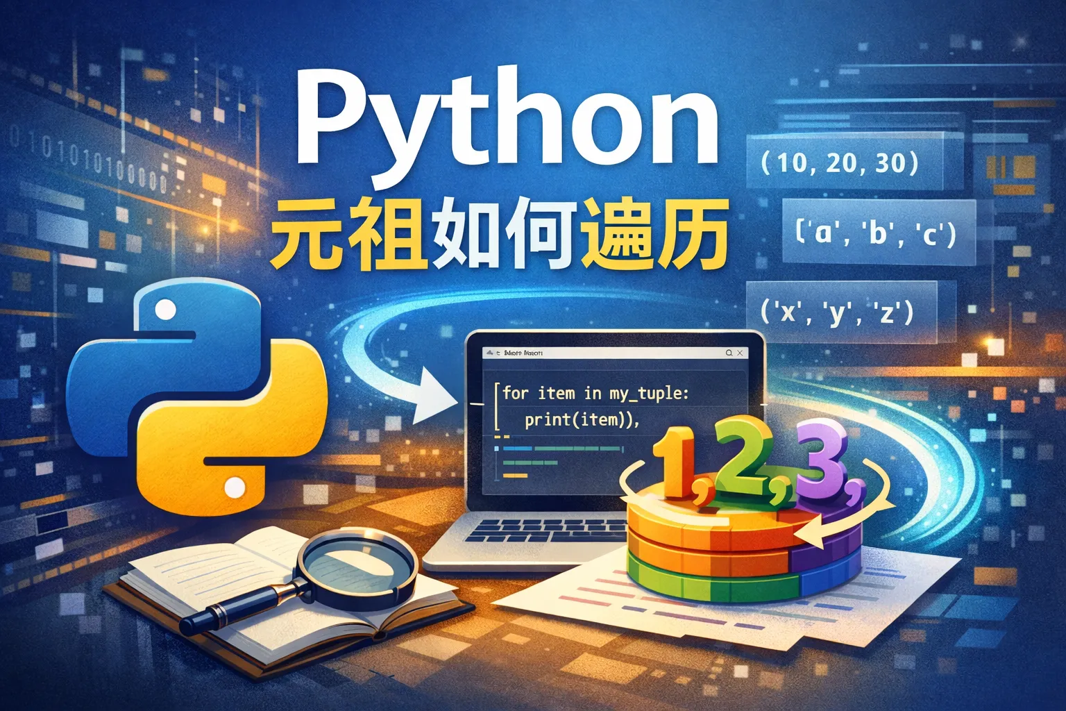 python 元祖如何遍历