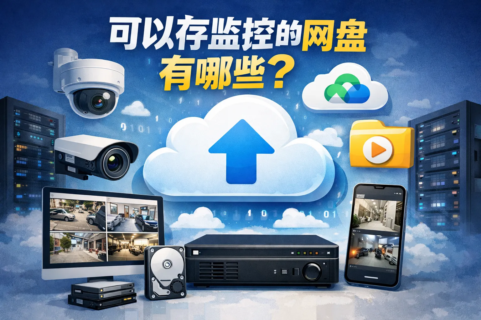 可以存监控的网盘有哪些