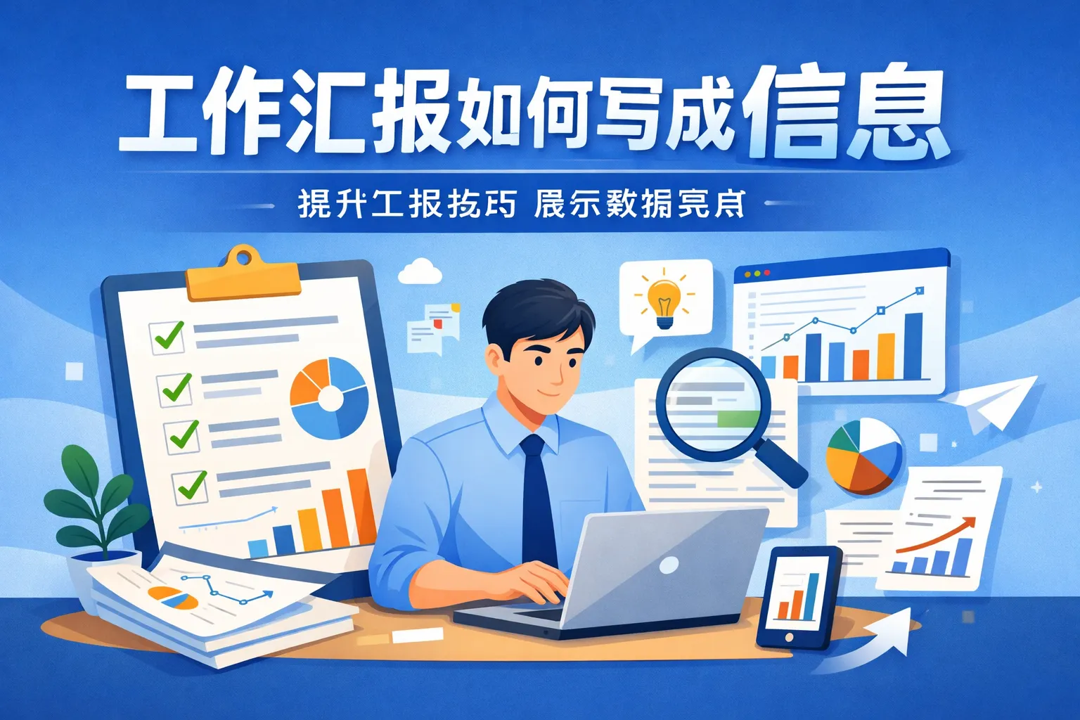 工作汇报如何写成信息