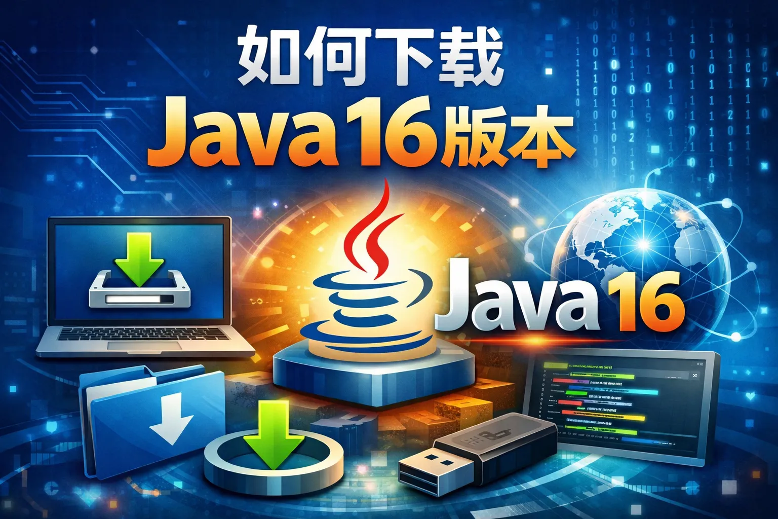 如何下载java16版本