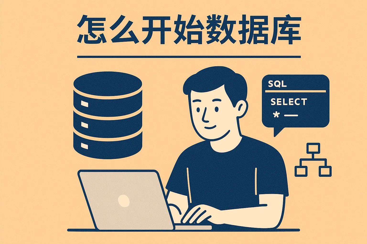 怎么开始数据库