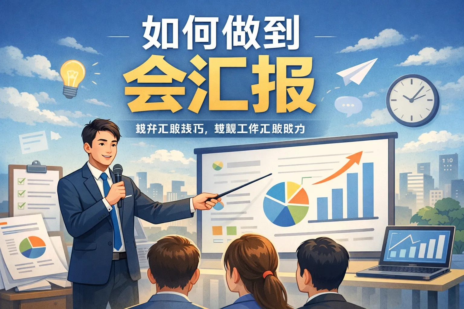 如何做到会汇报