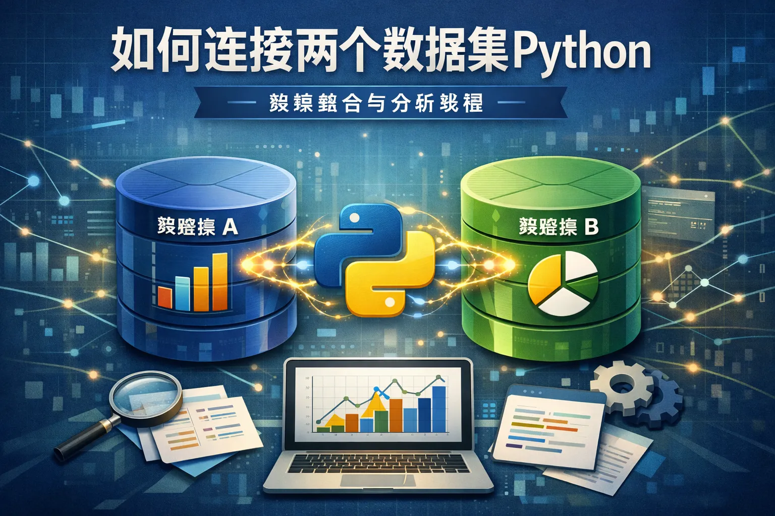如何连接两个数据集Python