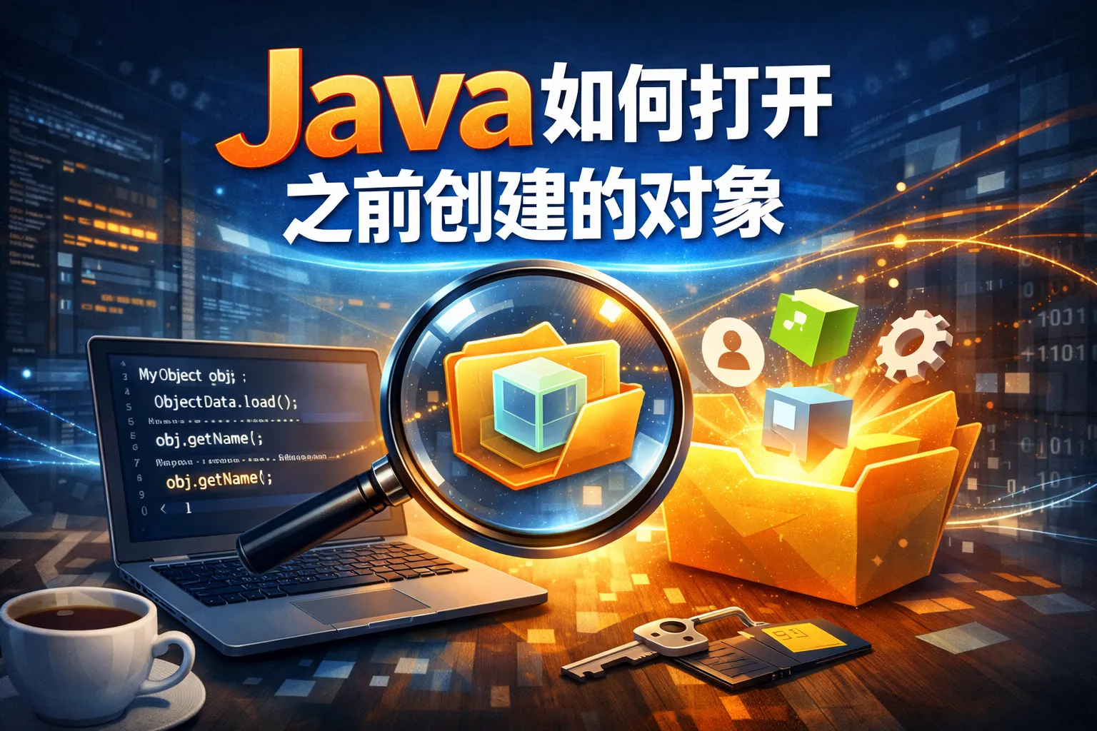 java如何打开之前创建的对象