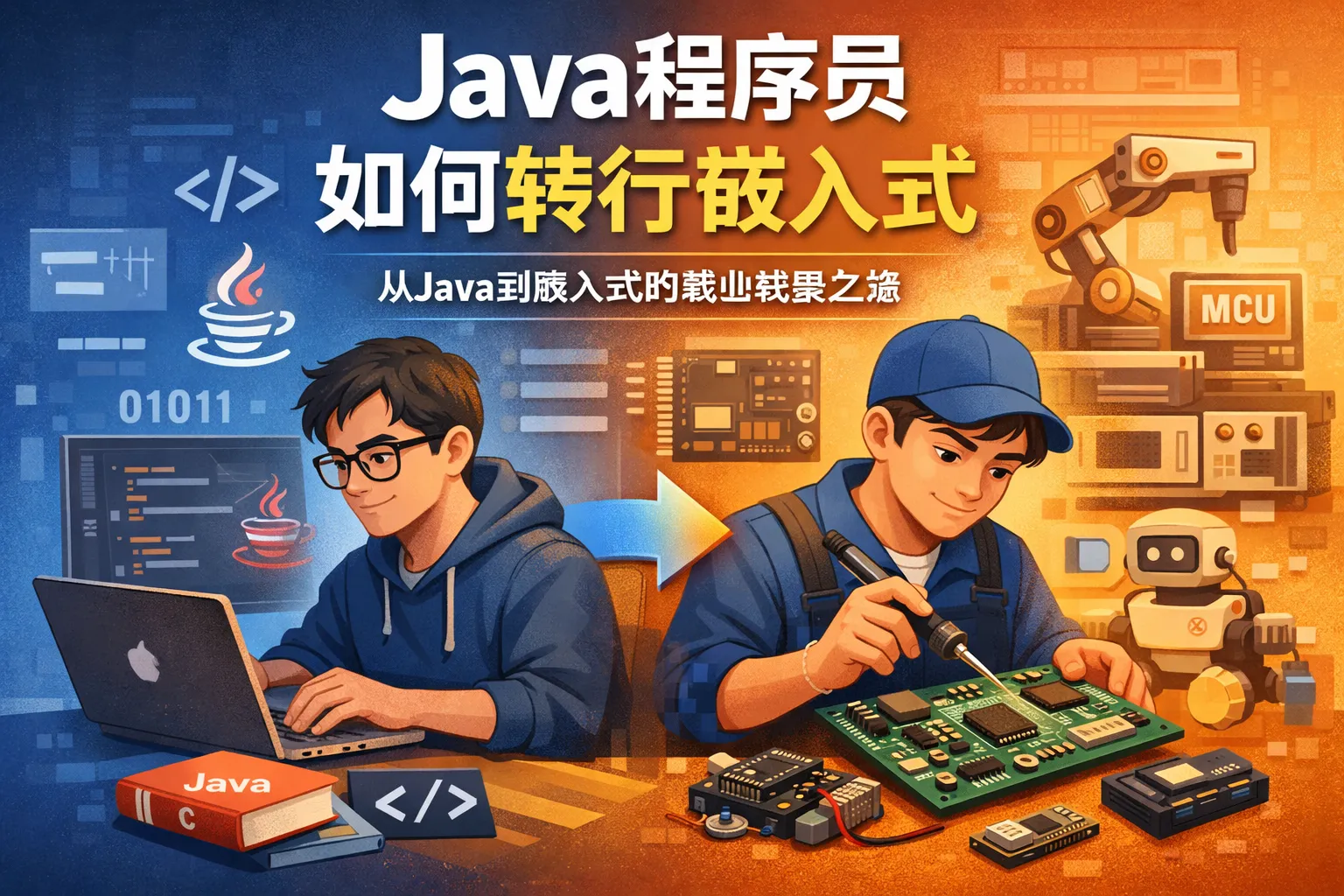 java程序员如何转行嵌入式