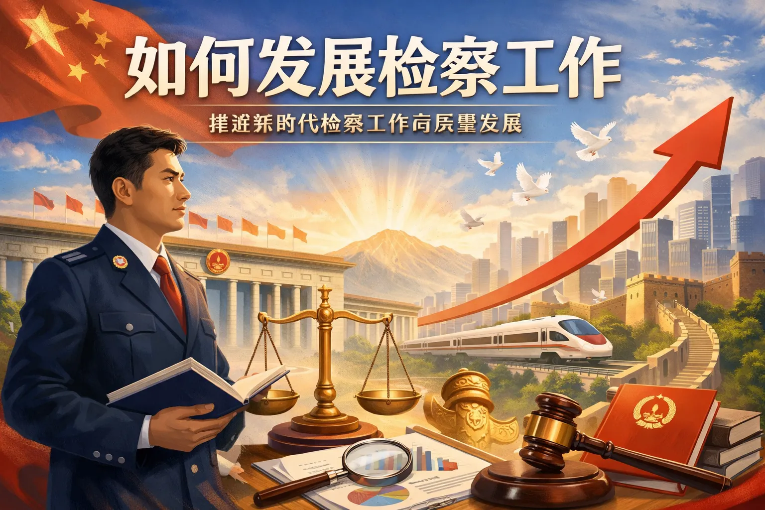 如何发展检察工作