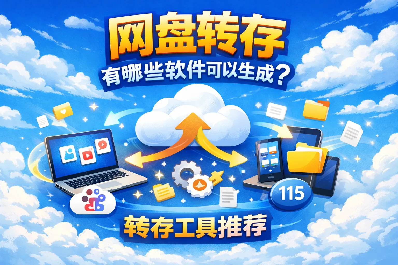 网盘转存有哪些软件可以生成