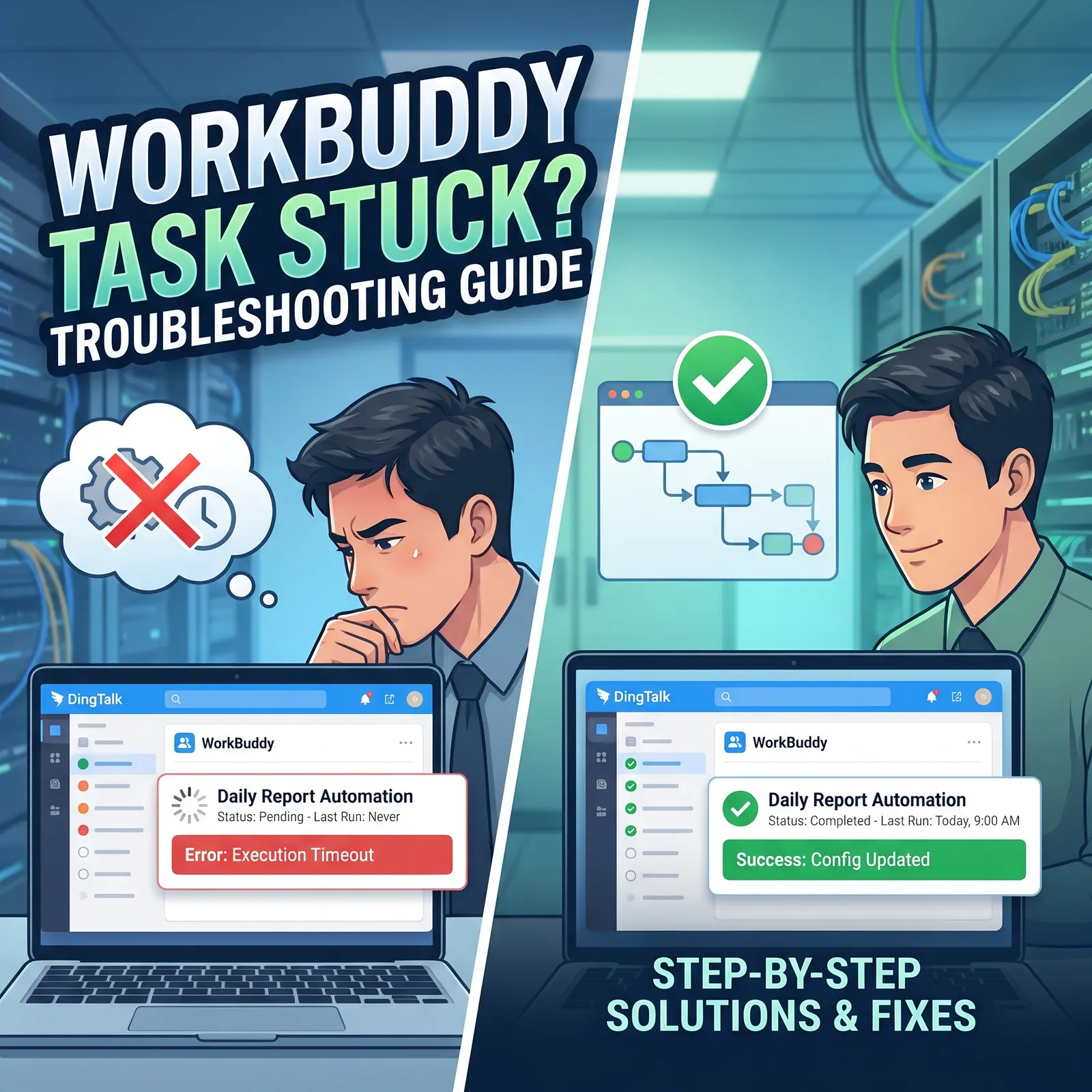 WorkBuddy钉钉助理任务一直不执行怎么办?