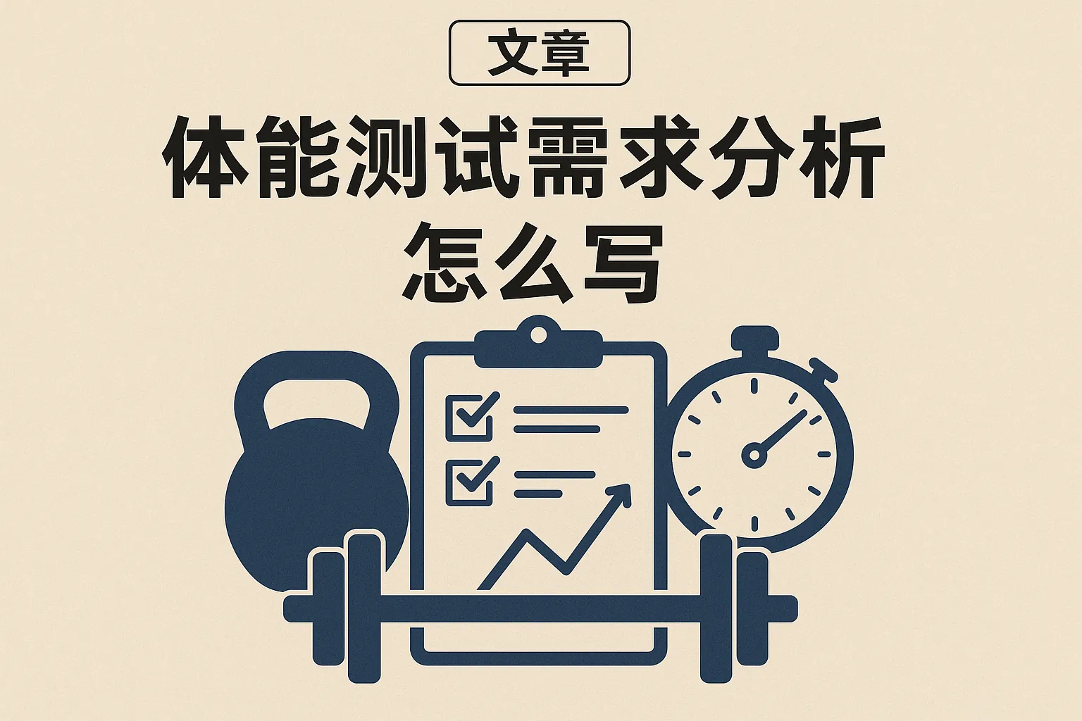 体能测试需求分析怎么写