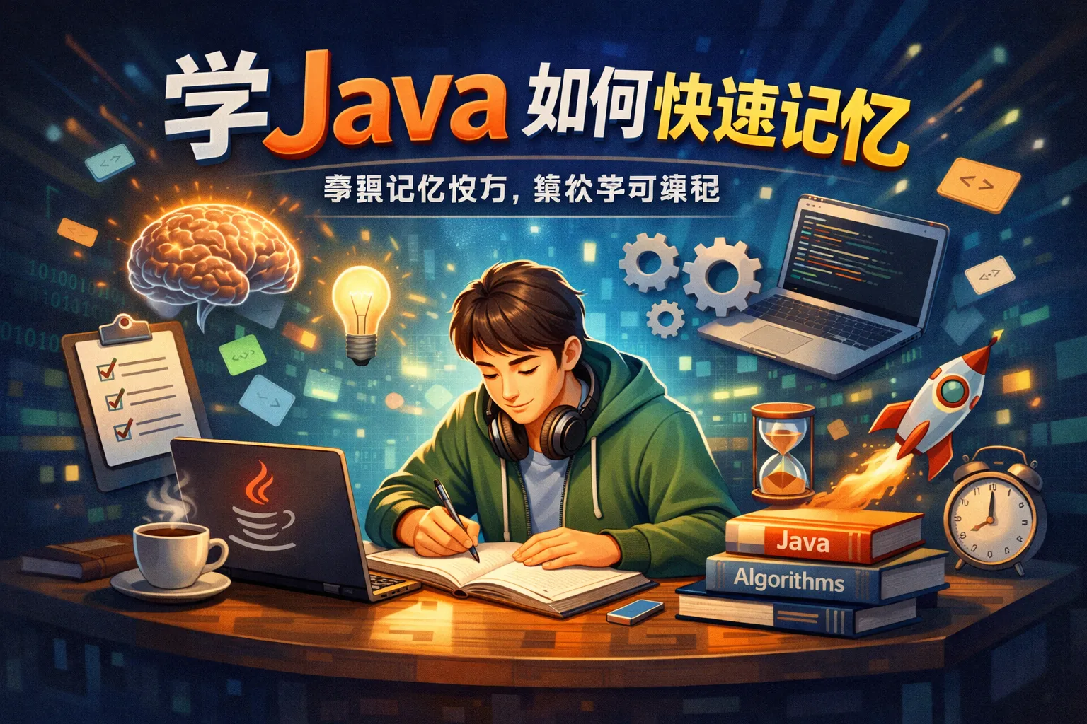 学java如何快速记忆