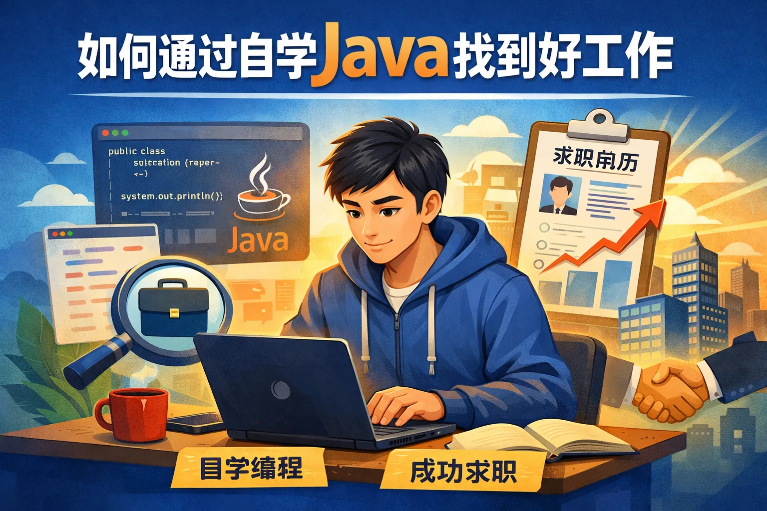 如何通过自学java找到好工作