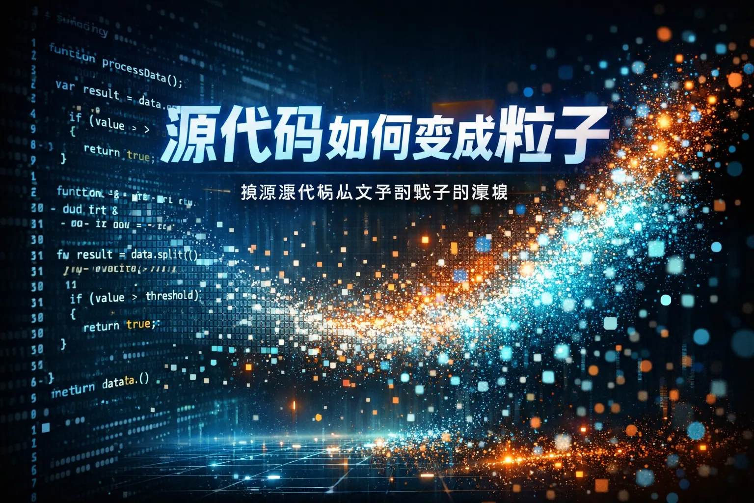 源代码如何变成粒子