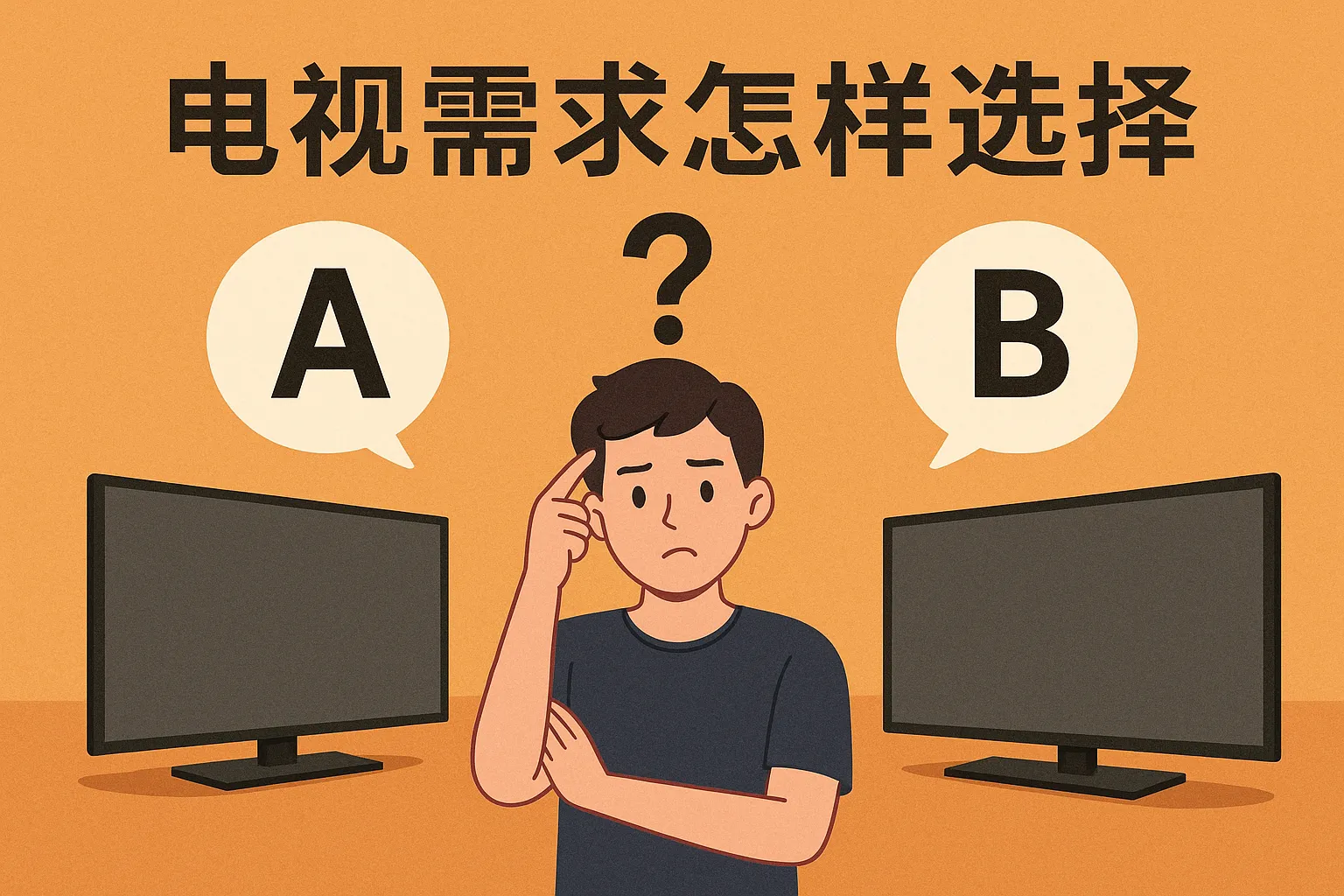 电视需求选择怎么选择的
