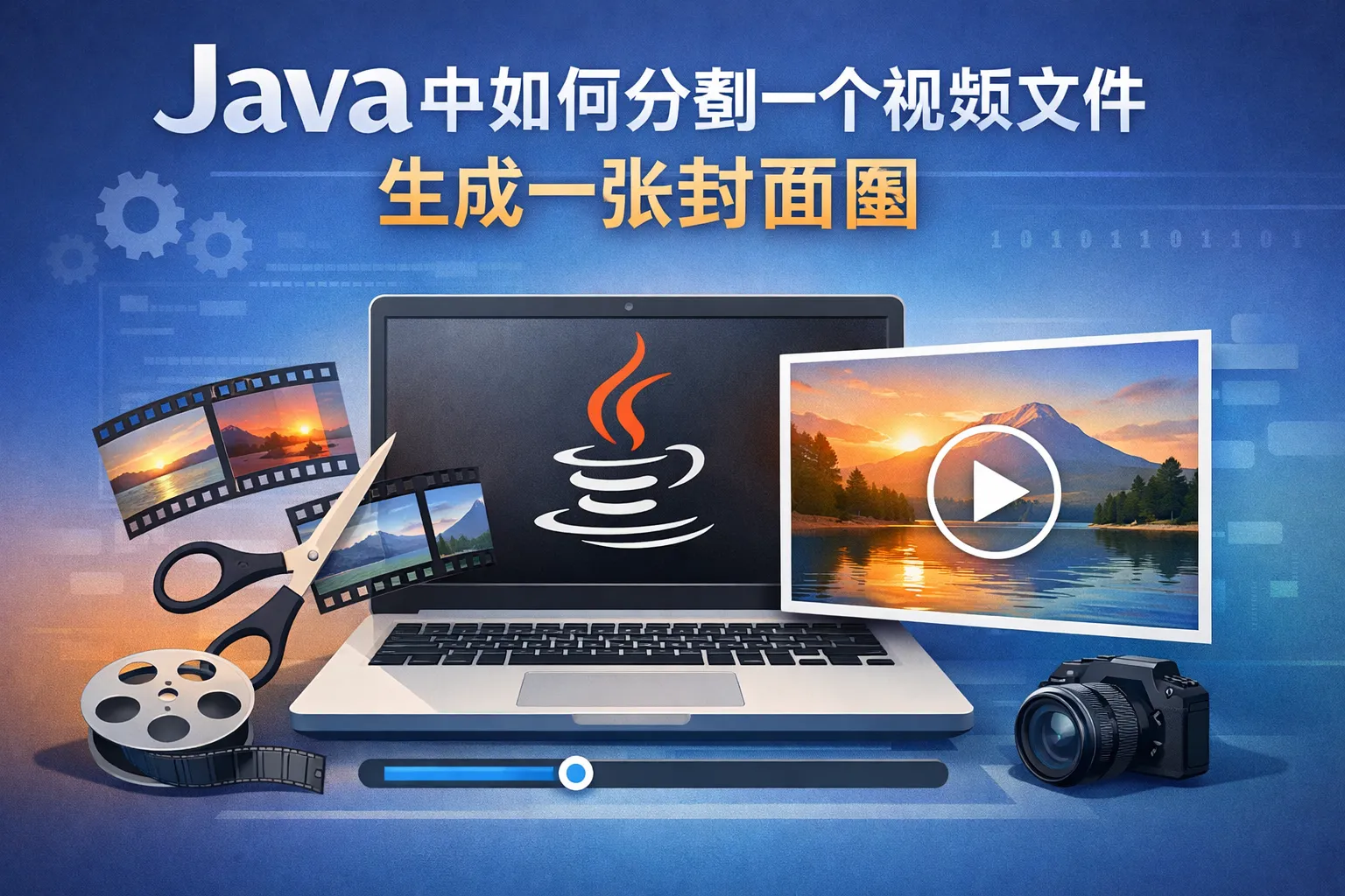 java中如何分割一个视频文件