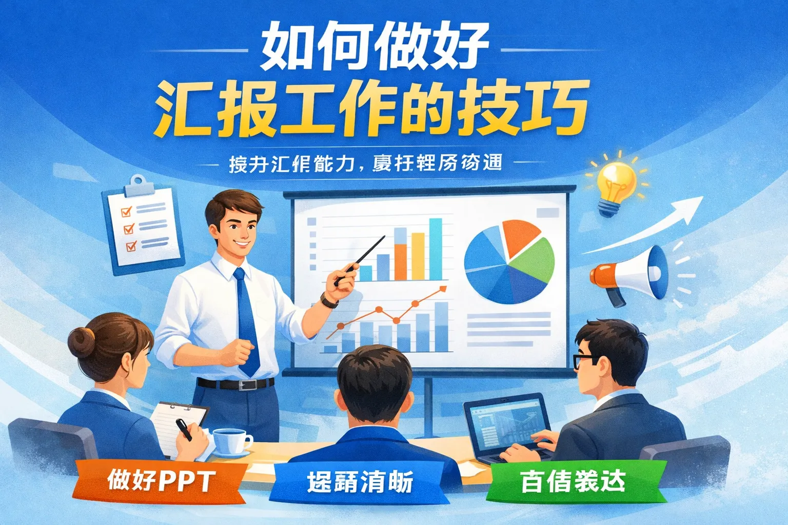 如何做好汇报工作的技巧