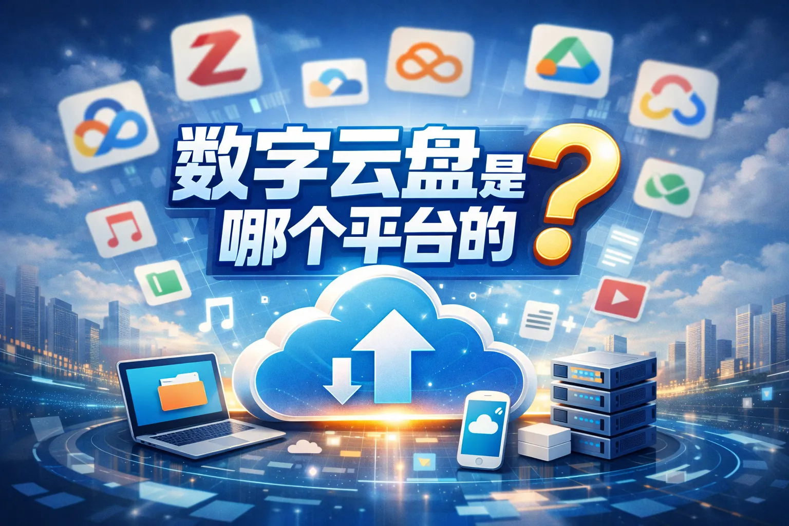 数字云盘是哪个平台的