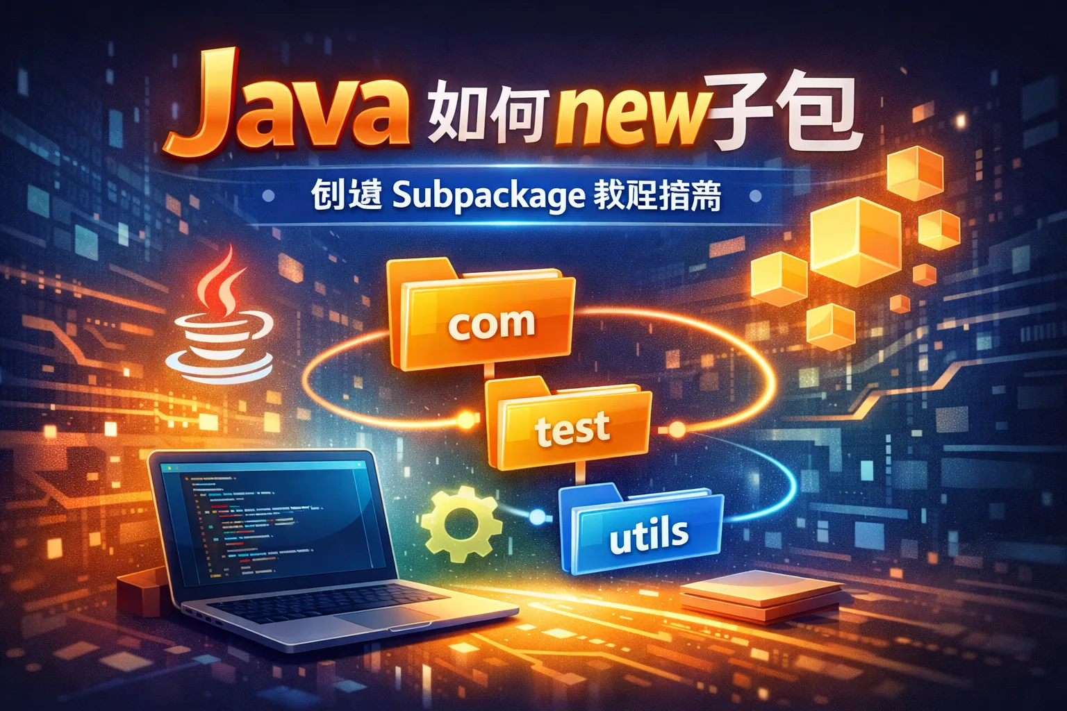 java如何new 一个子包