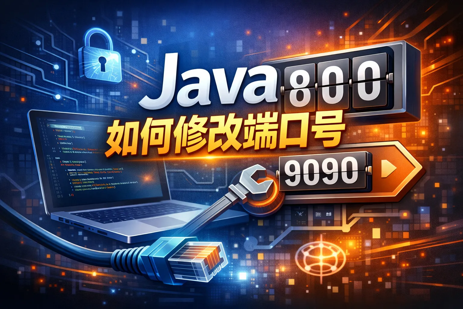 java如何修改端口号