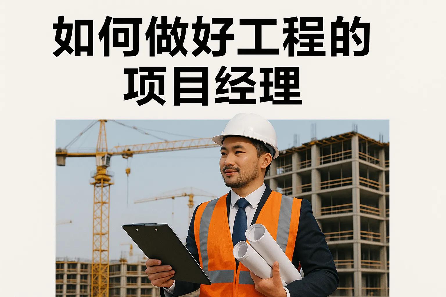 如何做好工程的项目经理