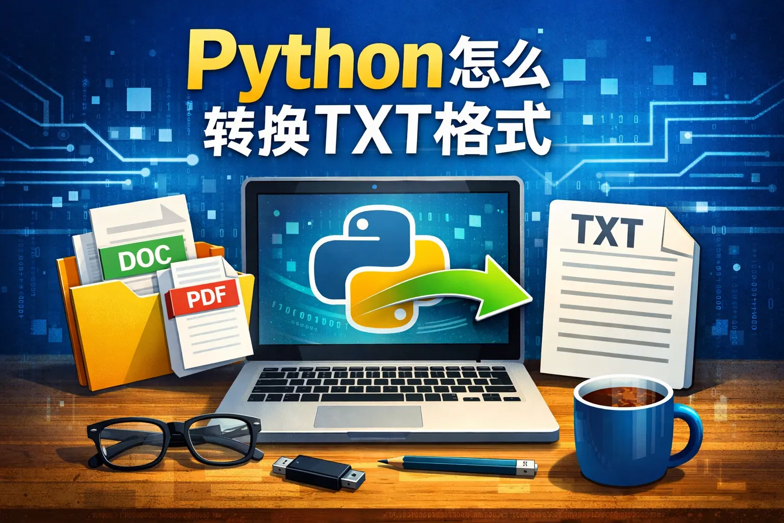 python怎么转换txt格式