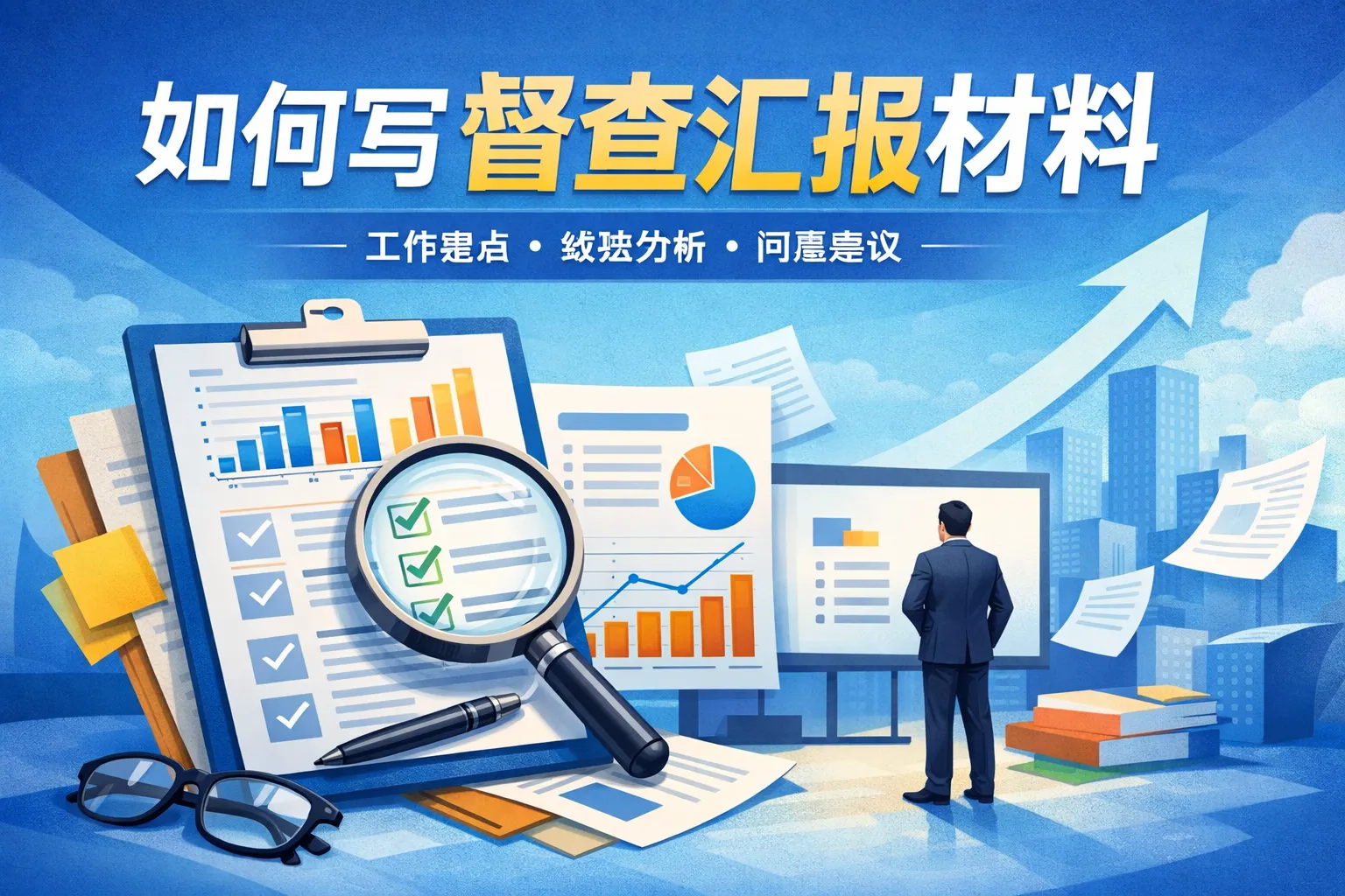 如何写督查汇报材料