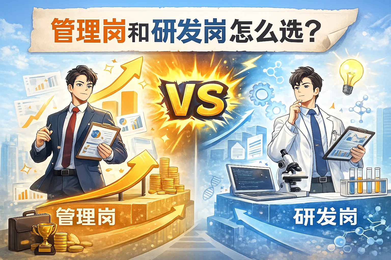 管理岗和研发岗怎么选