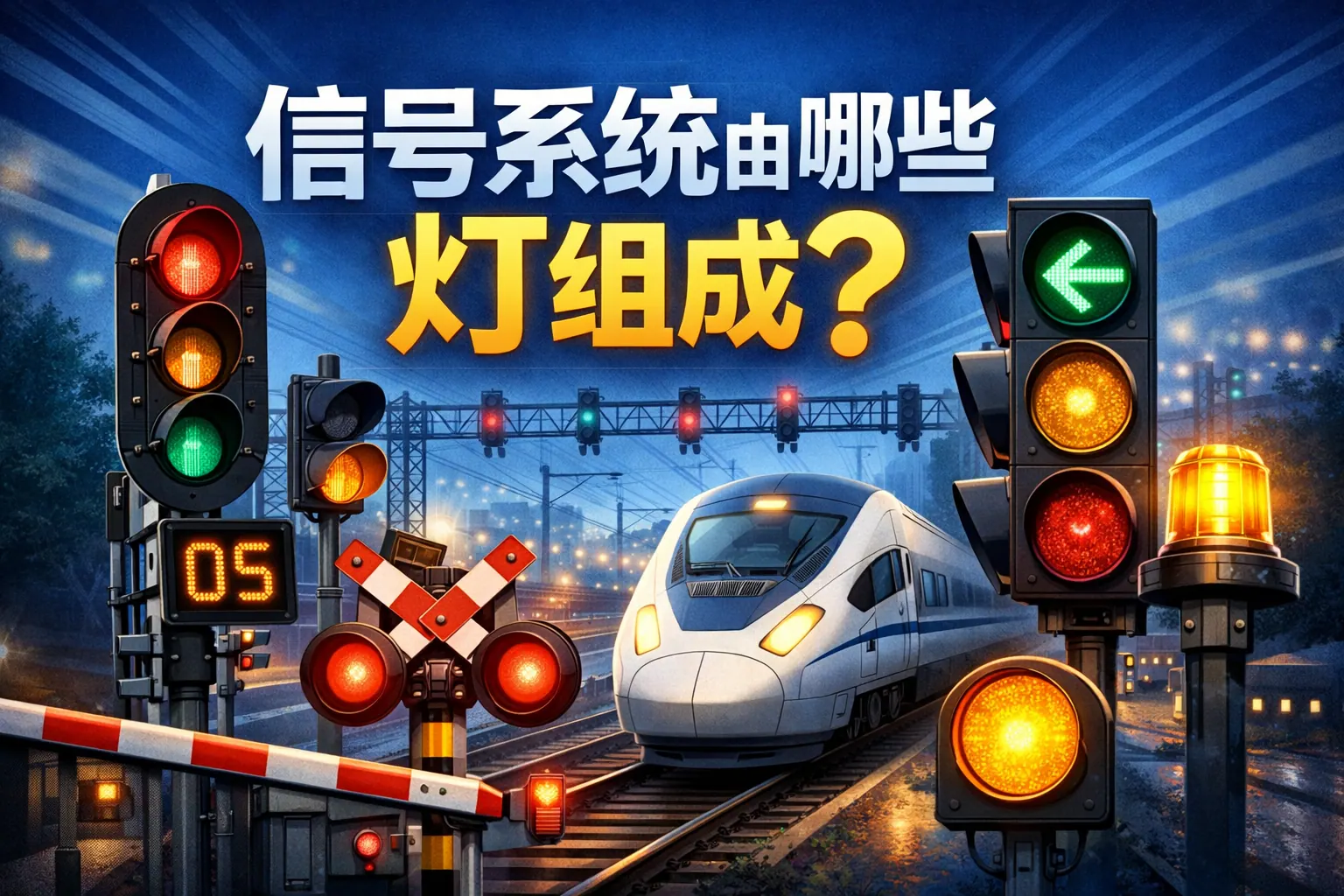 信号系统由哪些灯组成