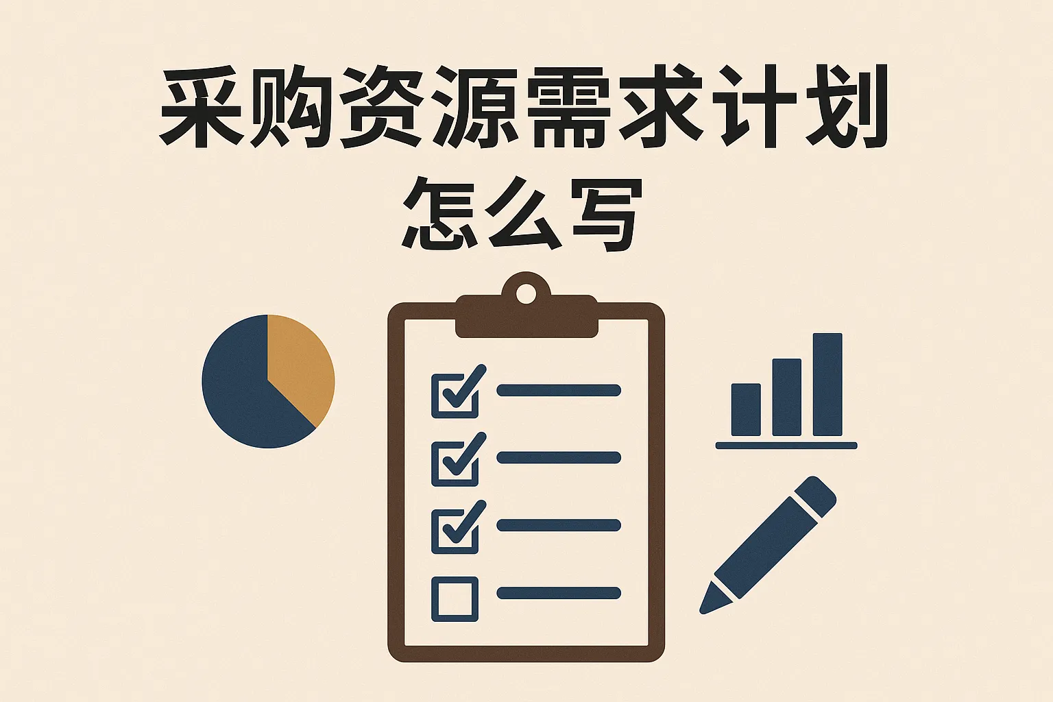 采购资源需求计划怎么写