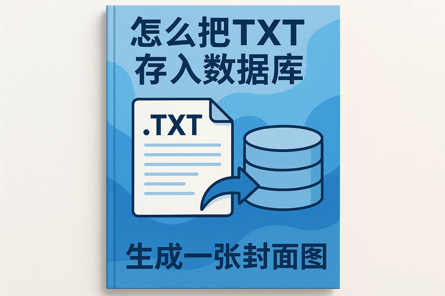 怎么把txt存入数据库