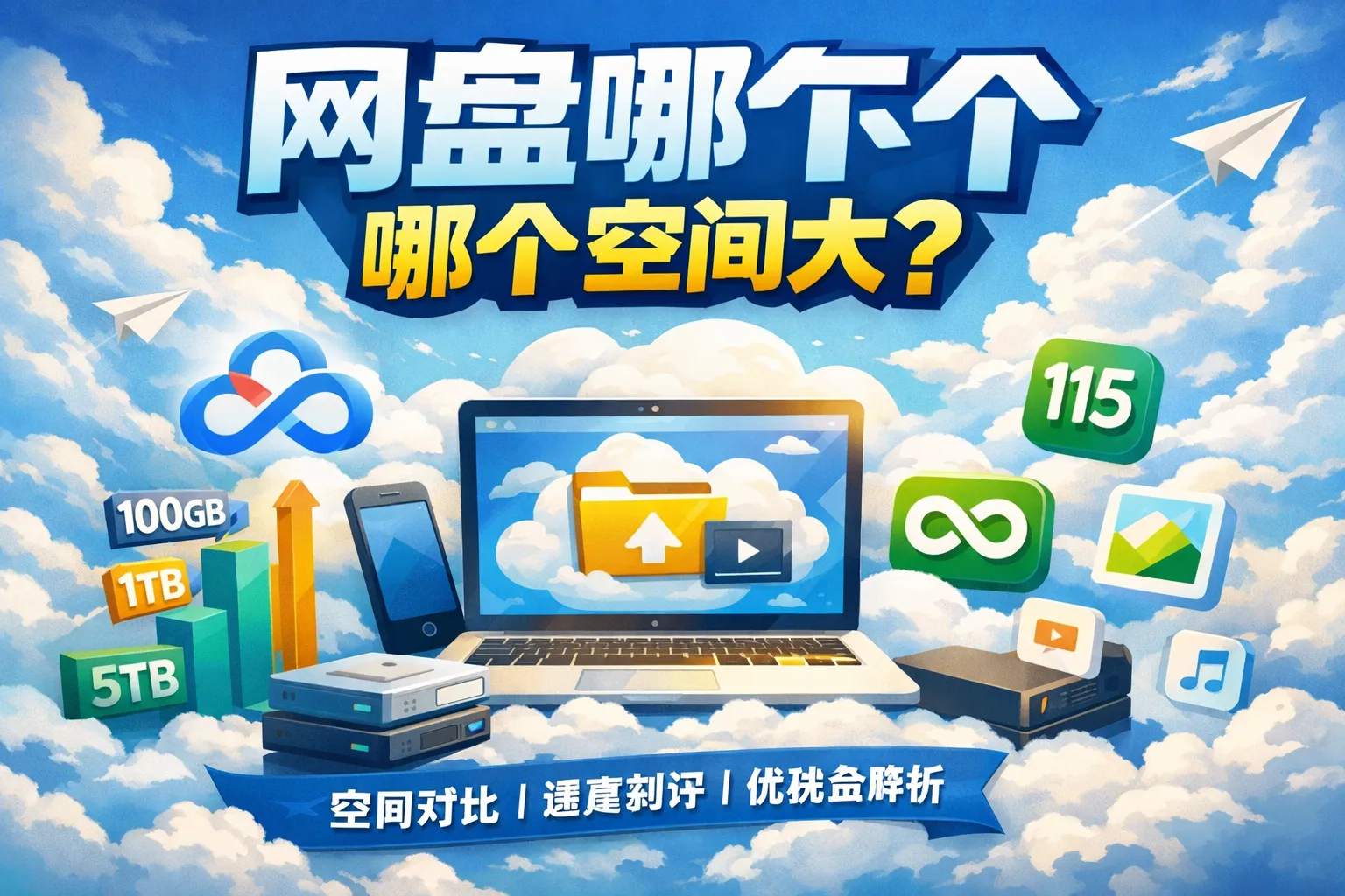 网盘哪个好那个空间大