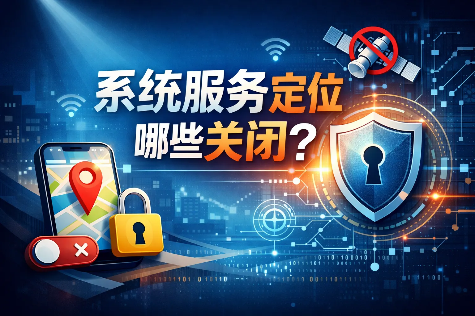 系统服务定位哪些关闭