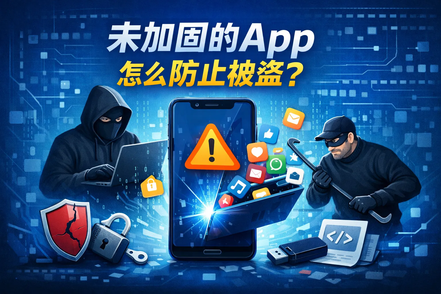 未加固的app怎么防止被盗