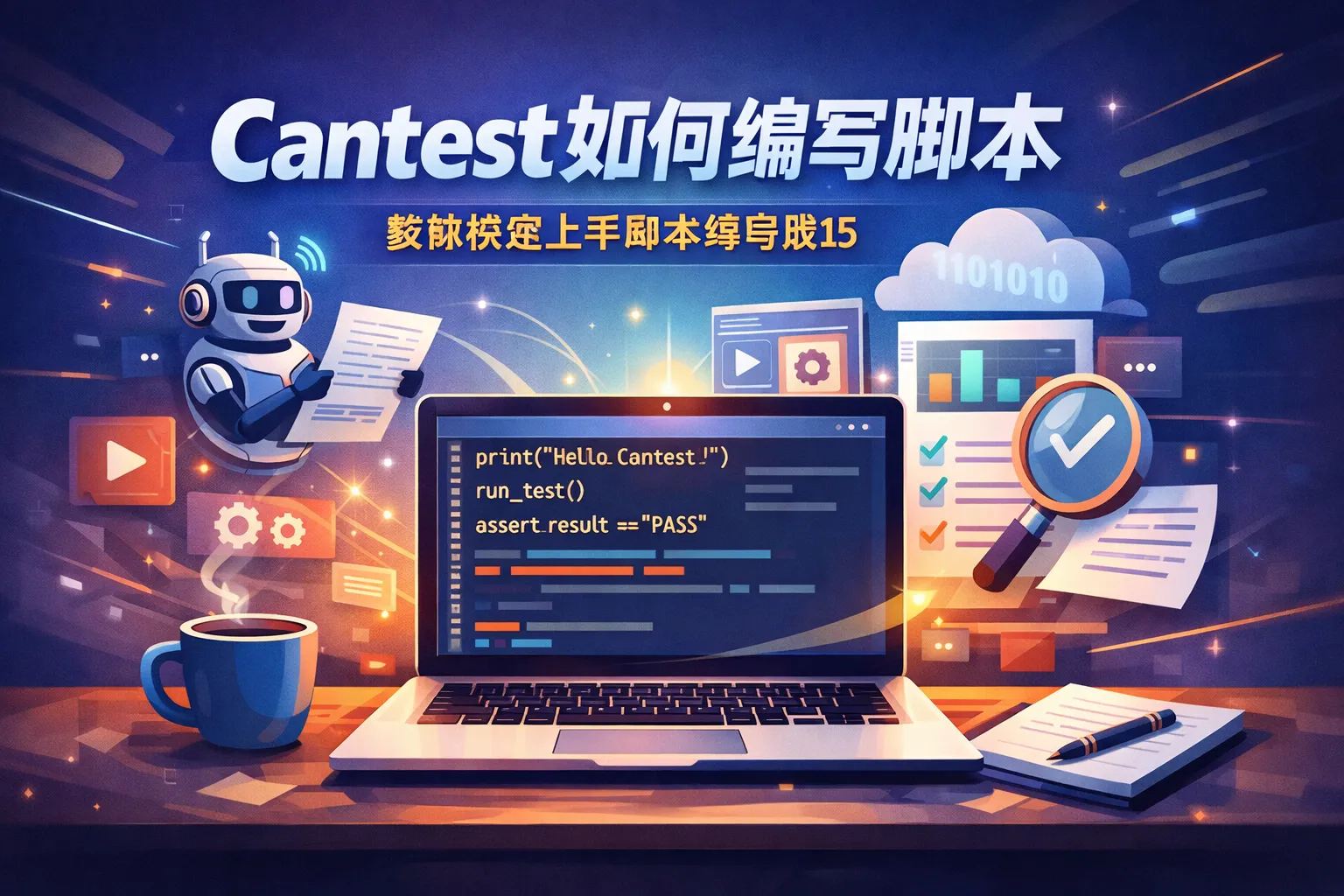 cantest如何编写脚本