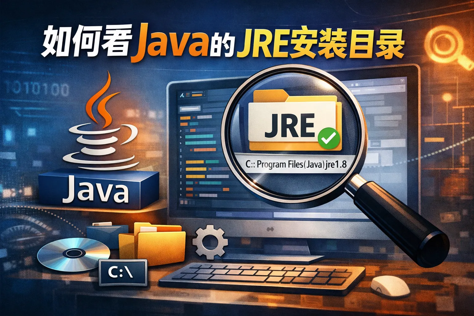 如何看java的jre安装目录