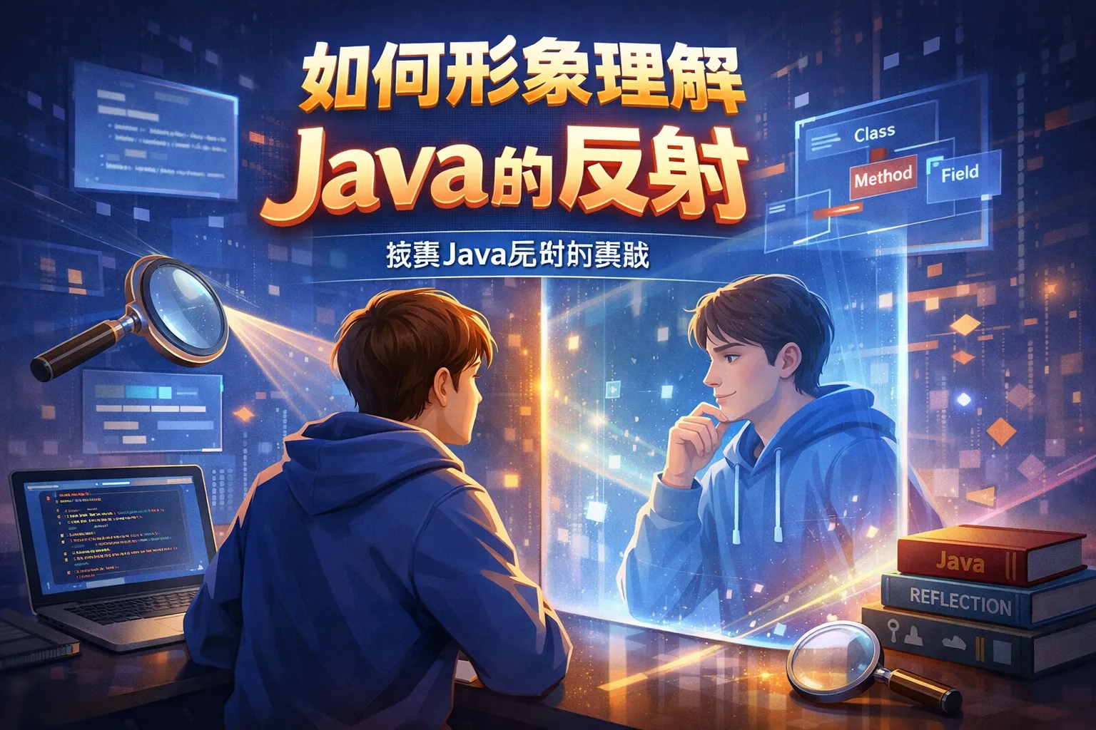 如何形象理解java的反射