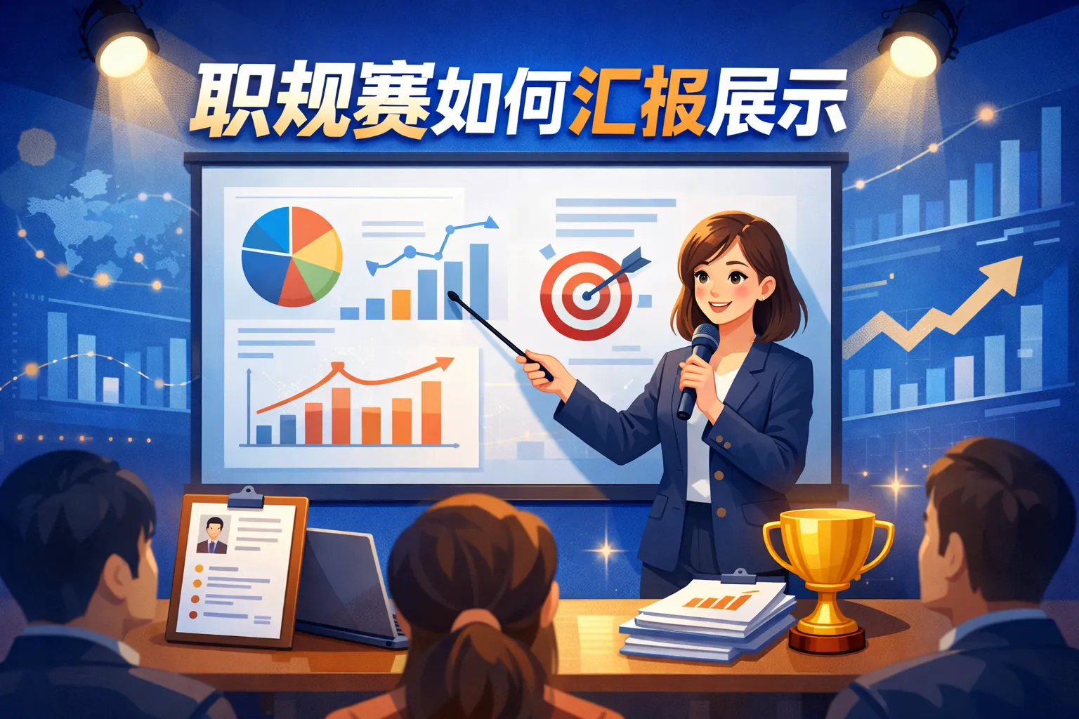 职规赛如何汇报展示