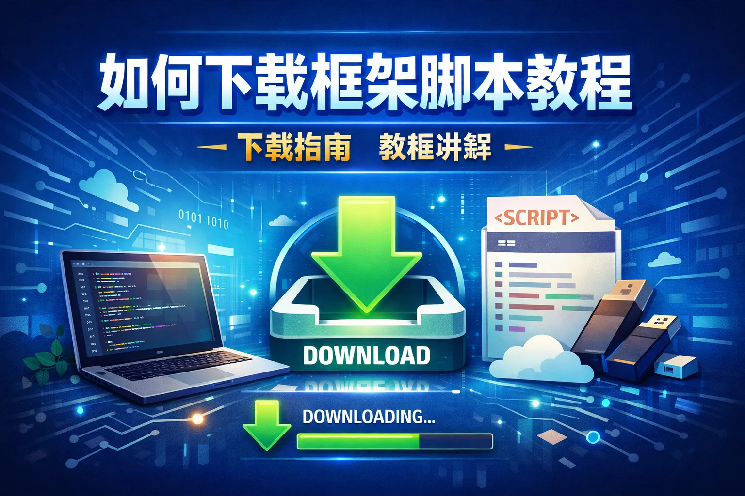如何下载框架脚本教程