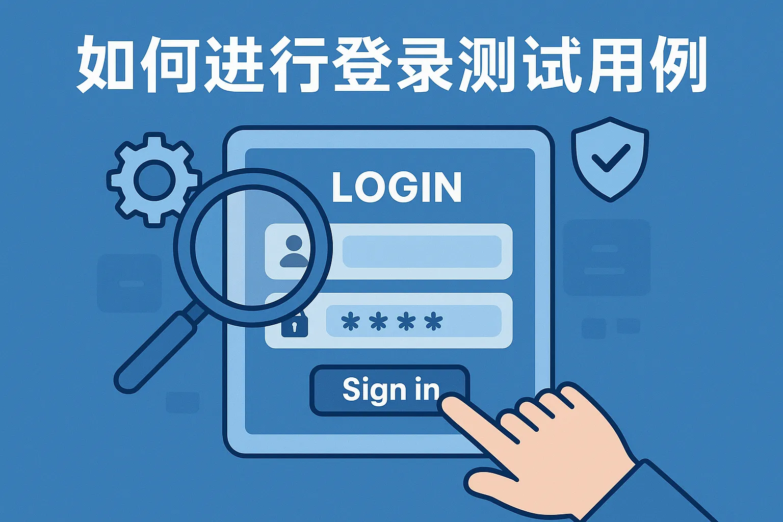 如何进行登录测试用例