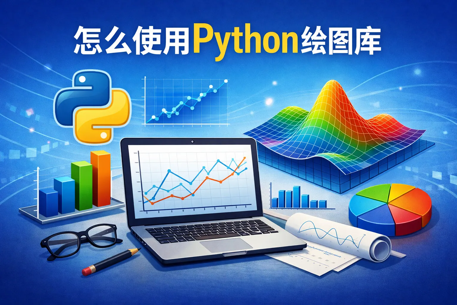怎么使用python绘图库