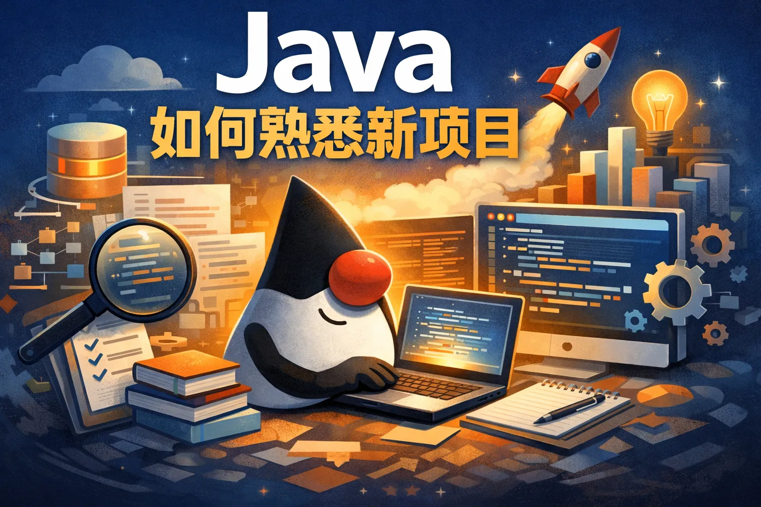 java如何熟悉新项目