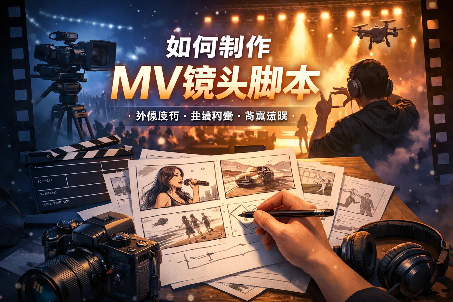 如何制作mv镜头脚本