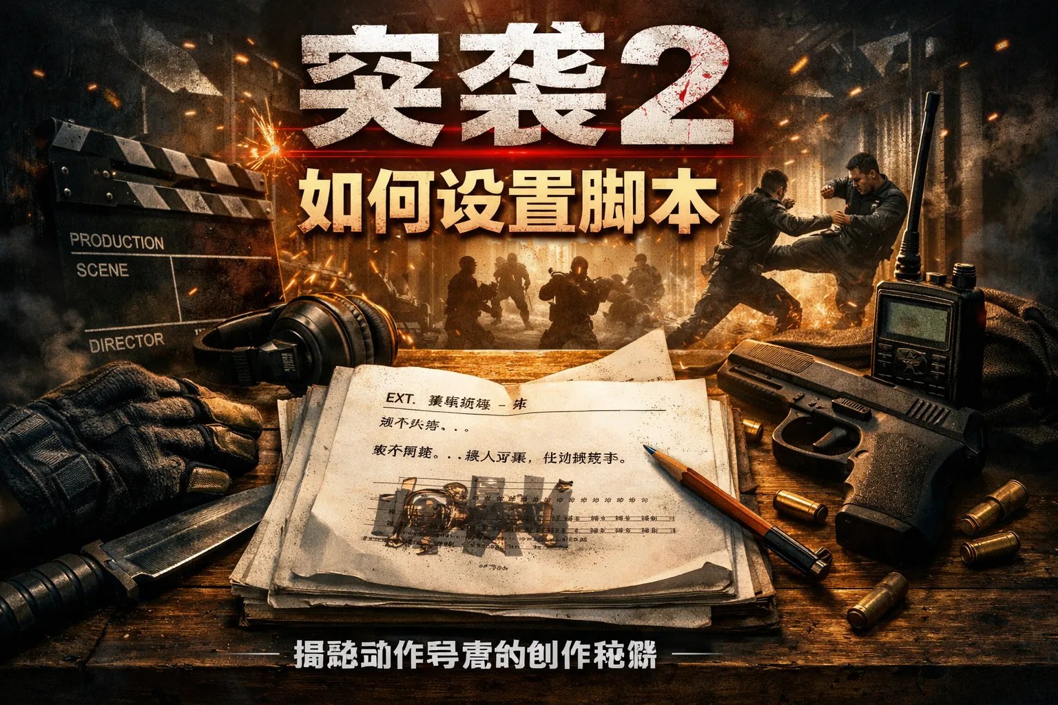 突袭2如何设置脚本