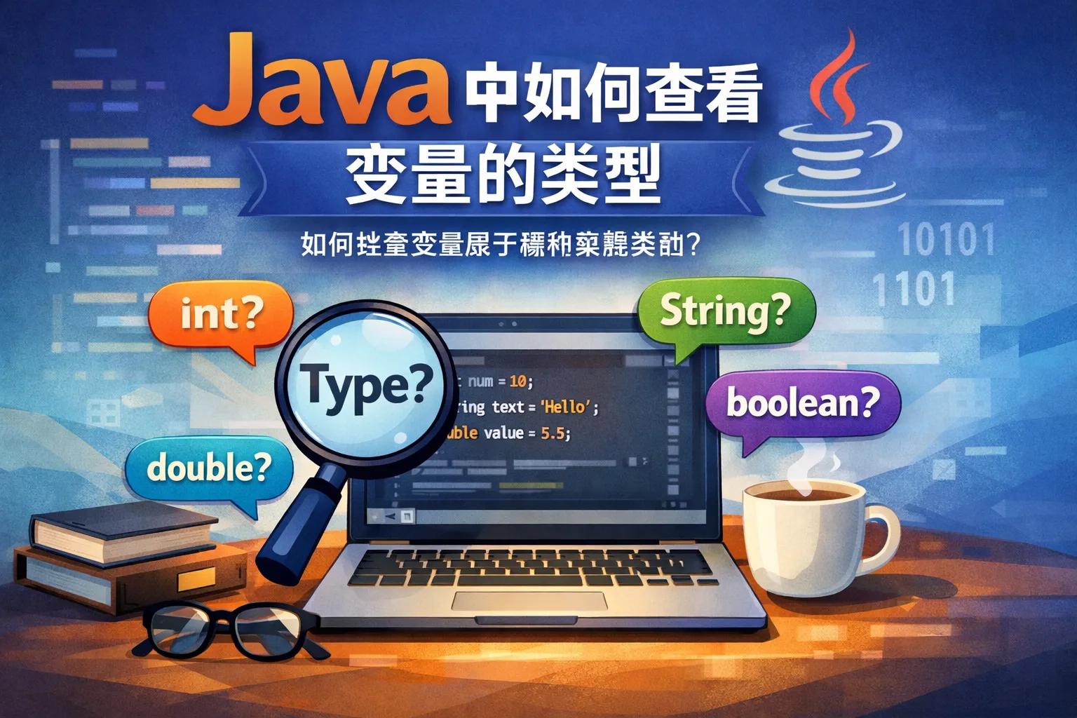 java中如何查看变量的类型