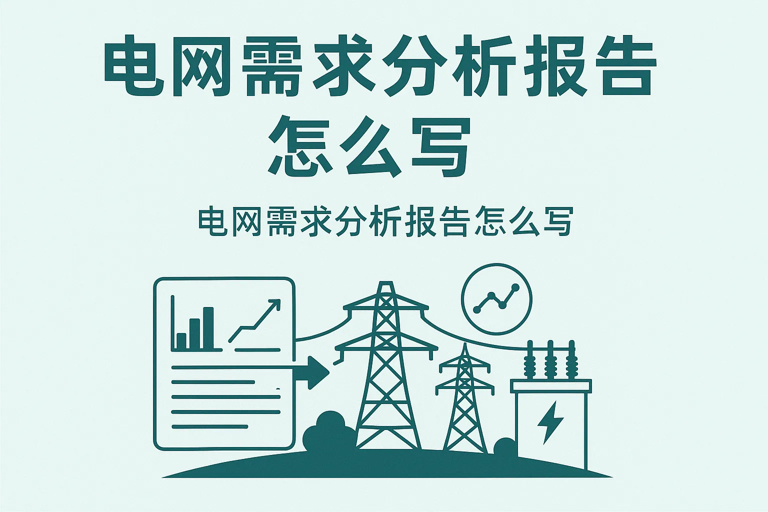 电网需求分析报告怎么写