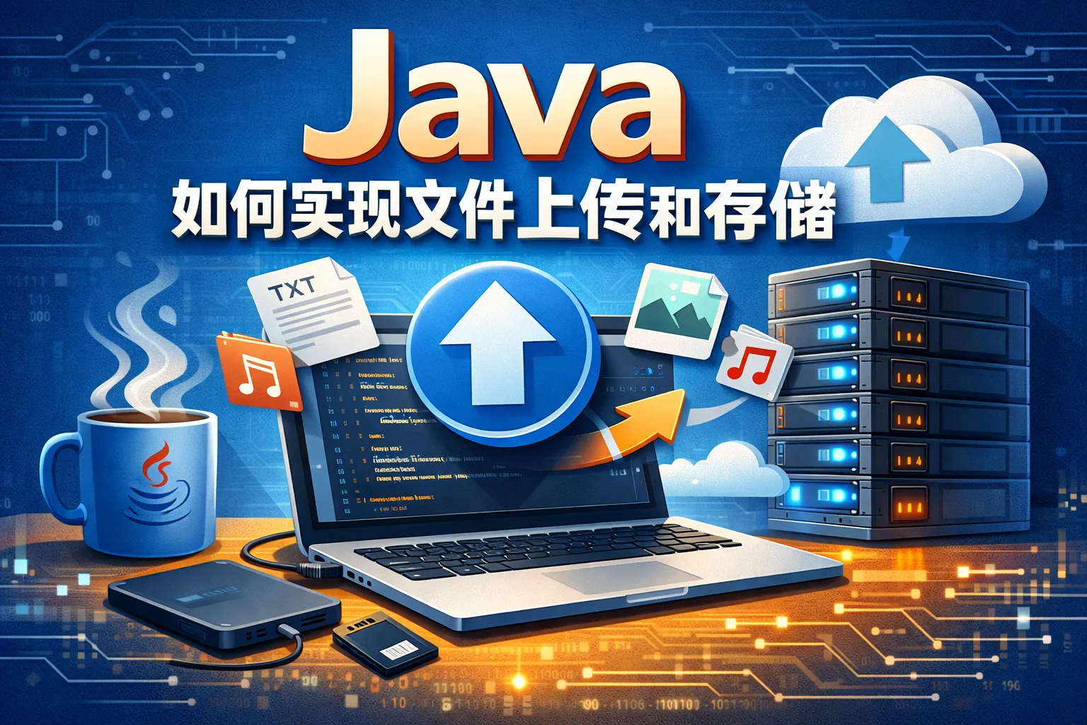 java如何实现文件上传和存储